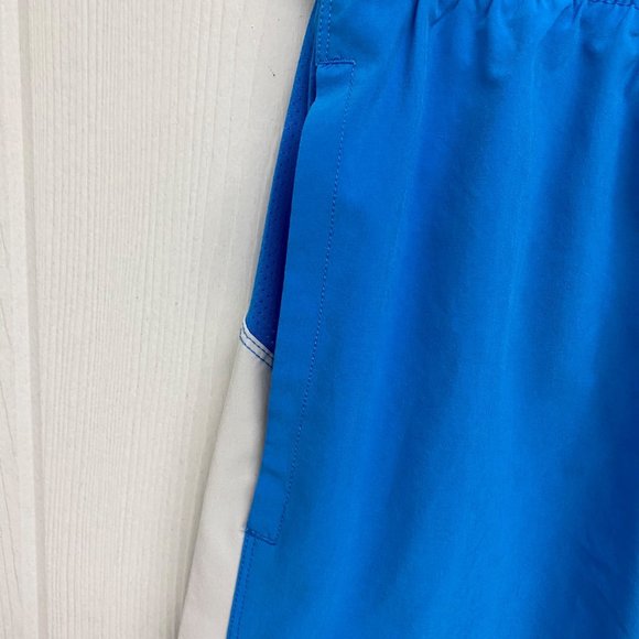 Russell Men's Light Blue Pull String Elastic Waist Training Fit Shorts Size L - Picture 9 of 11